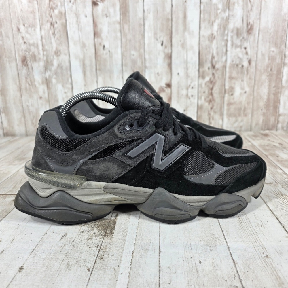 New Balance Black and Gray Retro Runner Sneakers